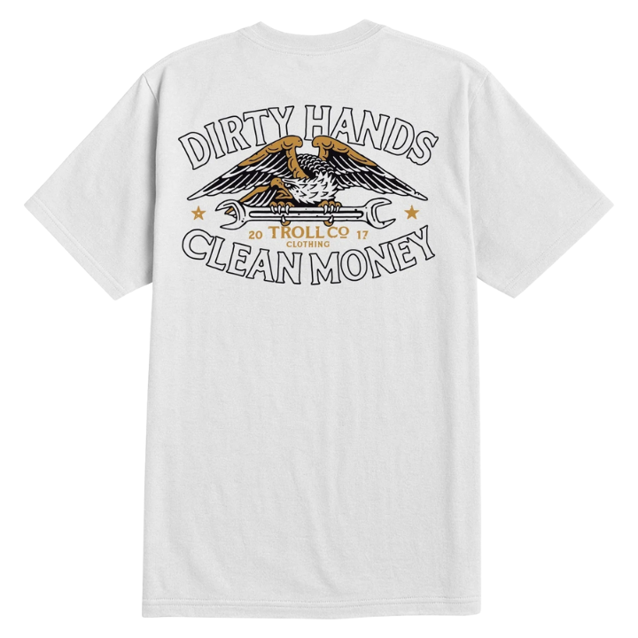 S/S WING SPANNER - WHT